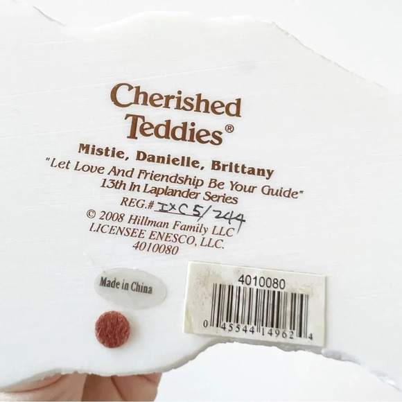 Cherished Teddies Enesco Let Love and Friendship Be Your Guide Mistie Danielle - Picture 3 of 11